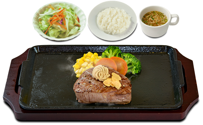 ランチ 特選ヒレステーキ 商品イメージ写真