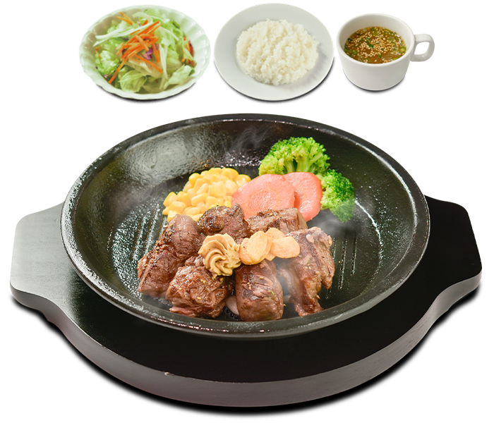 ランチ ヒレカットステーキ 商品イメージ写真