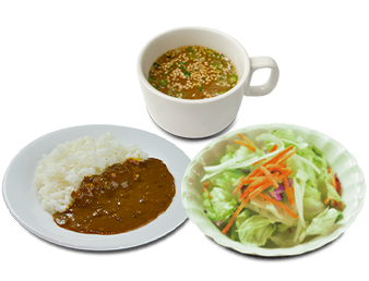 ミニカレーライスセット 商品イメージ写真