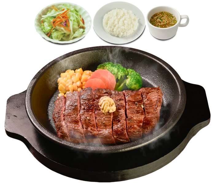 ランチ ブレードミートステーキ 商品イメージ写真