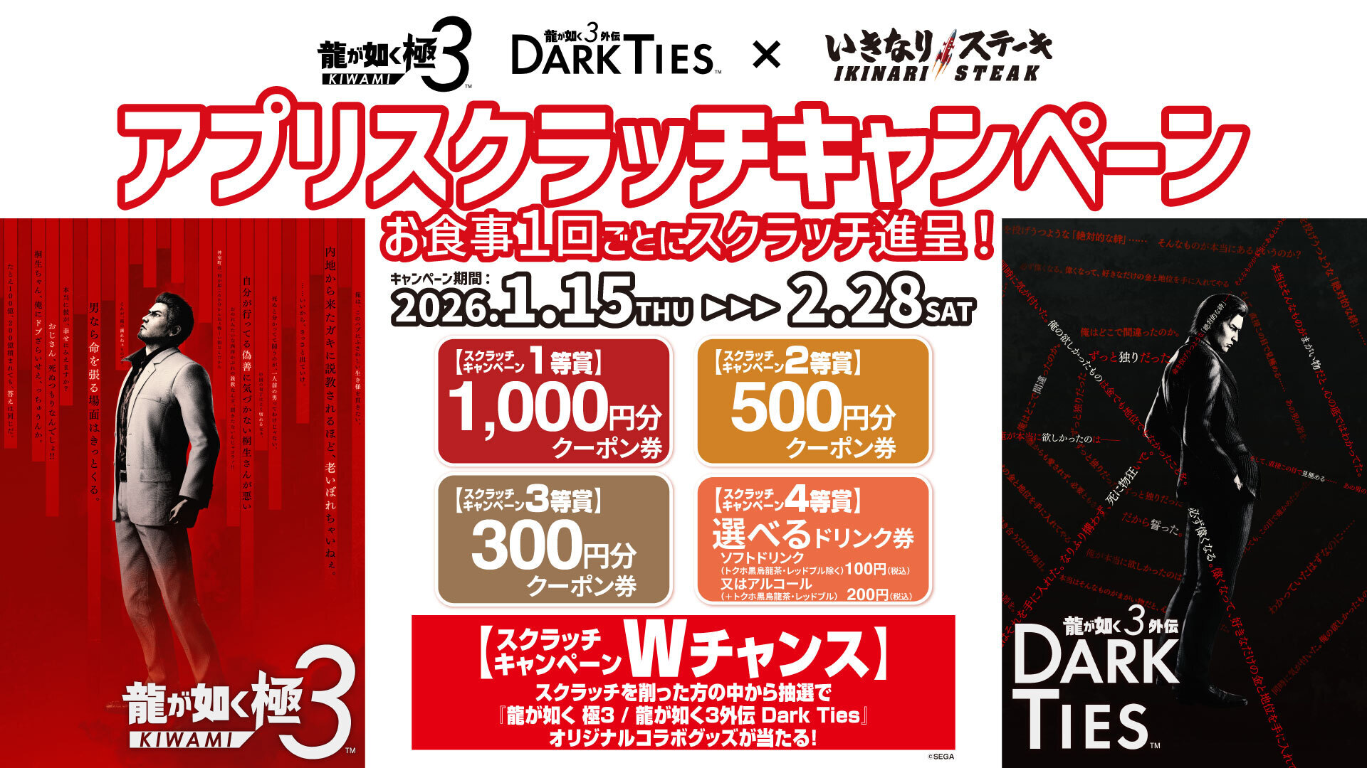 龍が如くバナー